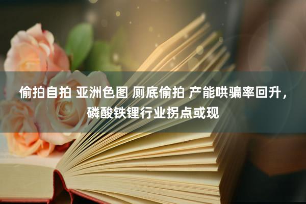 偷拍自拍 亚洲色图 厕底偷拍 产能哄骗率回升，磷酸铁锂行业拐点或现