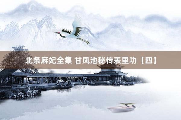 北条麻妃全集 甘凤池秘传表里功【四】