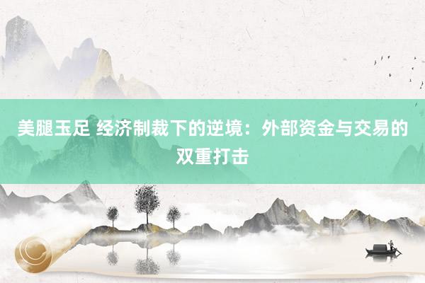 美腿玉足 经济制裁下的逆境：外部资金与交易的双重打击