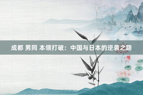成都 男同 本领打破：中国与日本的逆袭之路