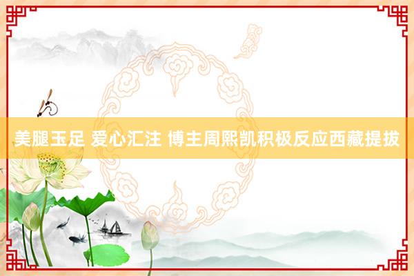 美腿玉足 爱心汇注 博主周熙凯积极反应西藏提拔